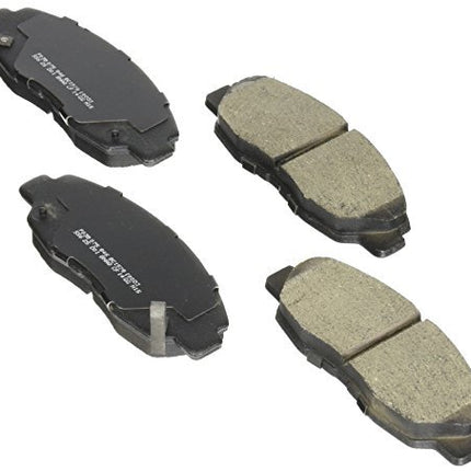 BOSCH BC1578 QuietCast Premium Ceramic Disc Brake Pad Set - Compatible with Select Honda Civic; FRONT