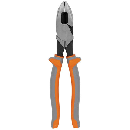 Klein Tools 2139NERINS Alicates de corte lateral aislados de 1000 V, diseño de alta palanca, cuchillas endurecidas por inducción, 9 pulgadas