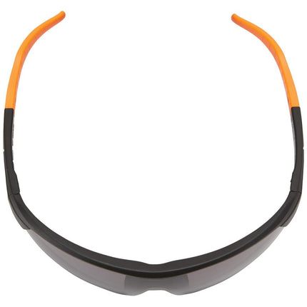 KLEIN TOOLS Safety Glasses, PPE Protective Eyewear with Semi Frame and Gray Lens, Scratch Resistant and Anti-Fog 60160