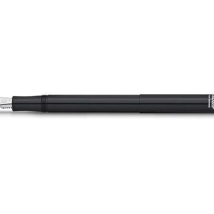 Kaweco Liliput Silver Fountain Pen I Exclusive Fountain Pen for Ink Cartridges Including Retro Metal Box I Fountain Pen 12.5 cm I Nib Width: B (Width)