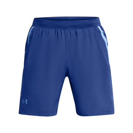 Under Armour Men's Launch Run 7-inch Shorts, (432) Tech Blue/Horizon Blue/Reflective, X-Large