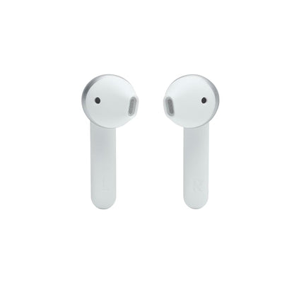 JBL Tune 225TWS True Wireless Earbud Headphones Pure Bass Sound, Bluetooth, 25H Battery, Dual Connect, Native Voice Assistant (White)