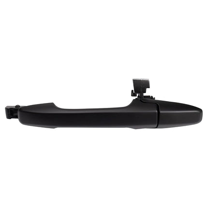 TRQ Rear Left Exterior Door Handle Black Drivers S