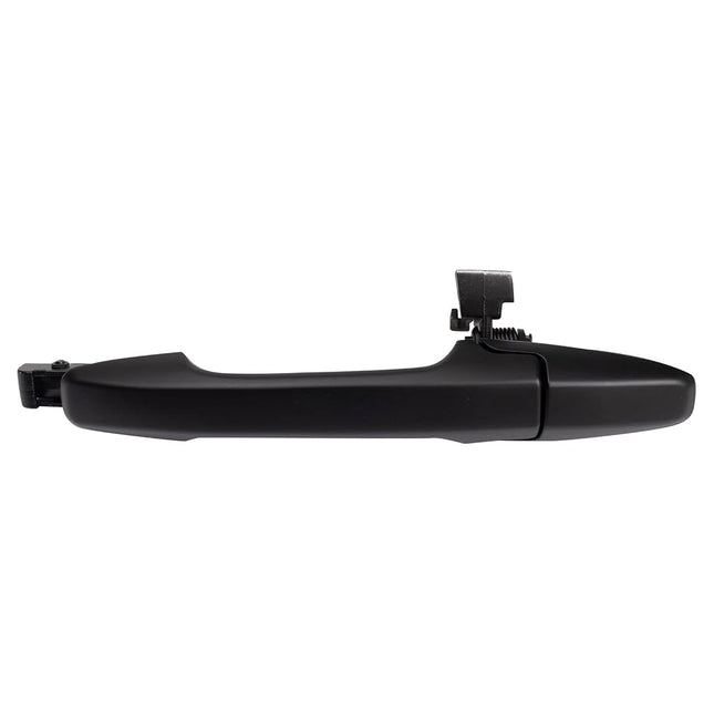 TRQ Rear Left Exterior Door Handle Black Drivers S