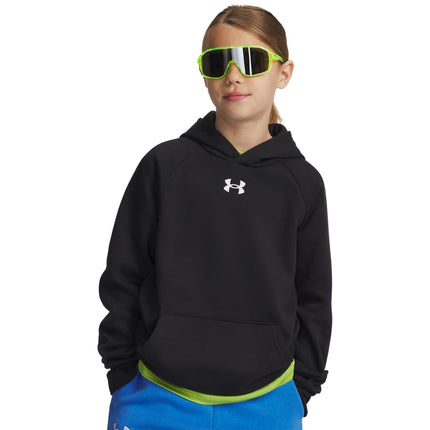 Under Armour Boys UA Rival Fleece Hoodie Black S