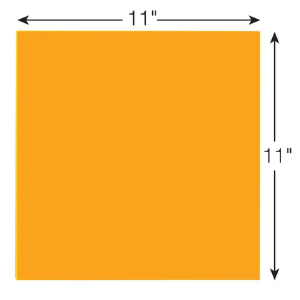 Post-it Super Sticky Big Notes, 27,9 cm x 27,9 cm, 1 bloc, 2 veces más poder adhesivo, Naranja Neón (BN11O)