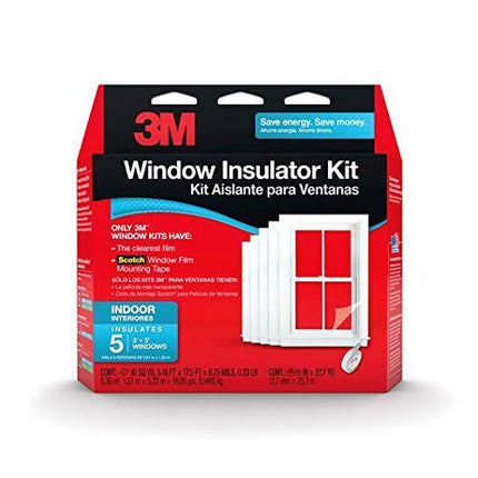 3M 2141W-6 Interior Shrink Film Window Kit