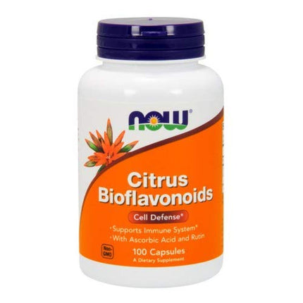 NOW Foods Citrus Bioflavonoids - 100 Count (Pack of 1)