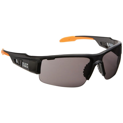 Safety Glasses, Professional PPE Protective Eyewear with Semi Frame and Gray Lens, Scratch Resistant and Anti Fog Klein Tools 60162