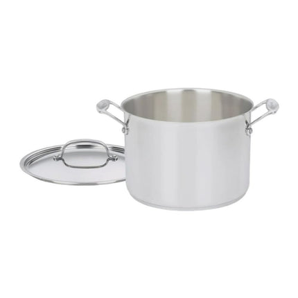 CUISINART 766-24 Chef's Classic 8-Quart Stockpot with Cover, Silver