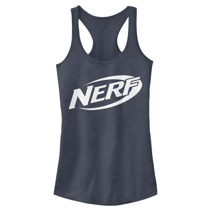 Hasbro Women's Nerf Logo T-Shirt, Indigo, Small