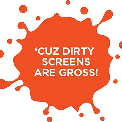 WHOOSH! Screen Cleaner Kit - Best for- Smartphones, iPads, Eyeglasses, Kindle, LED, LCD & TVs - Includes 3.4 Oz Bottle + 1 Premium Cloth