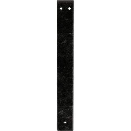 Ekena Millwork BKTM02X16X16STASV Steel Bracket Stockport, 2"W x 16"D x 16"H, Antiqued Silver