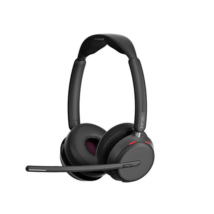 EPOS IMPACT 1061 ANC Stereo Bluetooth Headset mit Active Noice Cancelling (ANC) inkl. kontaktlose Ladestation (Charging Stand)