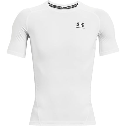 Under Armour Mens UA HG Armour Comp SS, short-sleeved sports t-shirt for men, comfortable and lightweight gym clothes for workouts