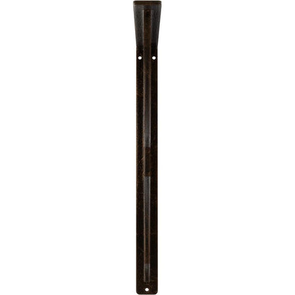Ekena Millwork BKTM01X12X15SBRABZ Metal Bracket, 1 1/2" W x 12" D x 15" H, Antiqued Bronze