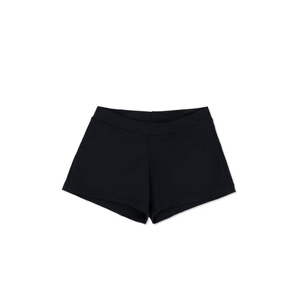 Pantalón corto de corte bajo para niña Capezio Boys - Niñas, Negro, Mediano