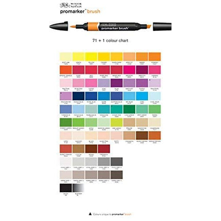 Winsor & Newton BrushMarker - Purple,Single