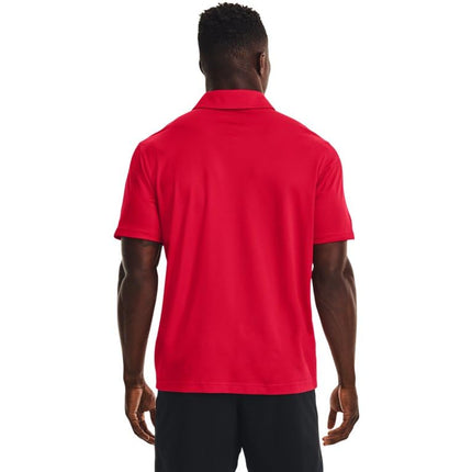 Under Armour - Mens Tech Team Polo, Color Red (600), Size: Medium