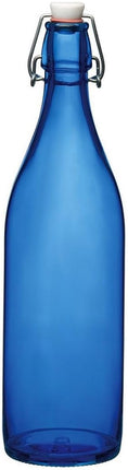 Bormioli Rocco Giara Red Glass Swing Top Bottle, 33 3/4 oz by Bormioli Rocco