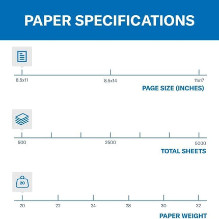 Hammermill Colored Paper, 20 lb Canary Printer Paper, 8.5 x 11-1 Ream (500 Sheets) - Made in The USA, Pastel Paper, 103341R
