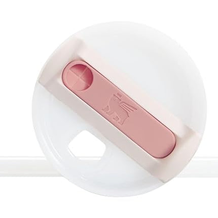 Vaso térmico STANLEY Quencher H2.0 FlowState de acero inoxidable con tapa y pajita para agua, té helado o café, batidos y más, Cuarzo Rosa 2.0, 414 ml