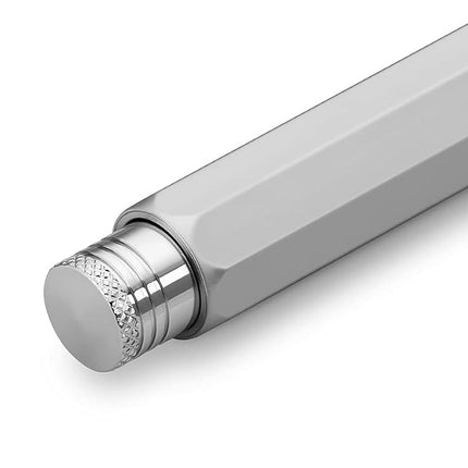 Kaweco SKETCH UP Clutch Pencil 5.6 mm 5B Satin Chrome with Lead Refill I Pencil 10.5 cm
