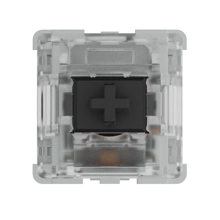 Gateron Black Mechanical Keyboard Switches (120 Pack) - Linear & Consistent for Heavy Typing & Gaming - 60g Actuation Force