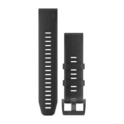 Garmin QuickFit 22 Black Leather Watch Strap