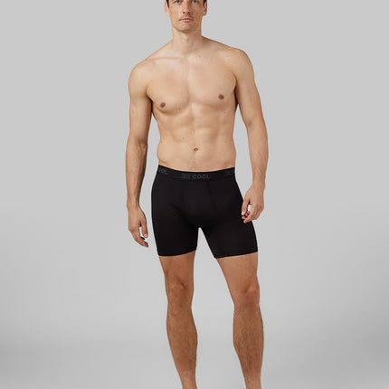 32º DEGREES mens Mens 4-pack Active Mesh Quick Dry Performance Boxer Brief, 4 Black, XXL