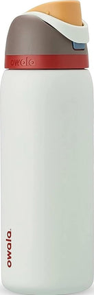 Owala FreeSip Insulated Stainless Steel Water Bottle with Straw for Sports, Travel, and School BPA-Free Sports Water Bottle, 40 oz, Boneyard