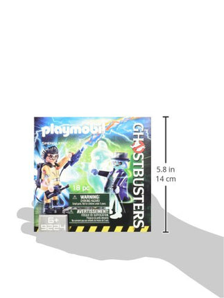 Playmobil 9224 Ghostbusters™ Spengler with Ghost, Fun Imaginative Role-Play, PlaySets Suitable for Children Ages 4+