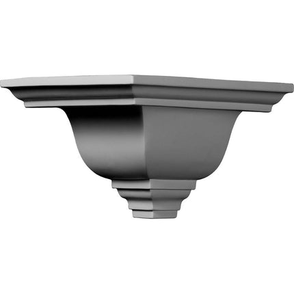 Ekena Millwork MOC07X05NI-CASE-2 7 1/2" P x 5" H Outside Corner for Moulding MLD05X07X09NI (2-Pack), 2 Pack