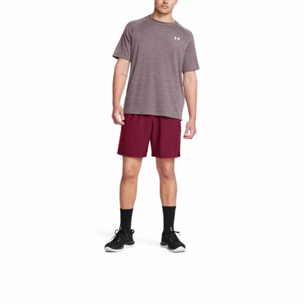 Under Armour Men's Woven Wordmark Shorts, (625) Cardinal / / Racer Red, X-Small