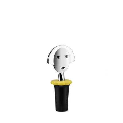 Alessi A di Anna Stop 2 Bottle Stopper, Black - AA