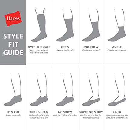 Hanes baby-girls Low Cut Socks 10-pack, Assorted, 2-3T