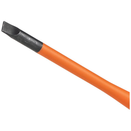 Klein Tools 6916INS 1000V Slim Tip Insulated Screwdriver, 6-Inch Round Shank, 3/16-Inch Cabinet Tip, Cushion Grip Handle