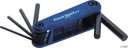 Park Tool AWS-11 Fold-up Hex Wrench Set, 3, 4, 5, 6, 8, and 10mm