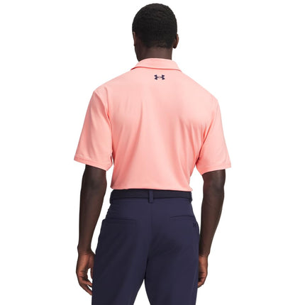 Under Armour Men's Matchplay Polo Shirt, Pink, M