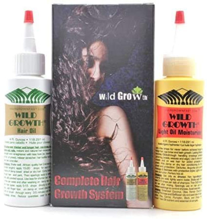 Wild Growth Hair Care System Combo Pack