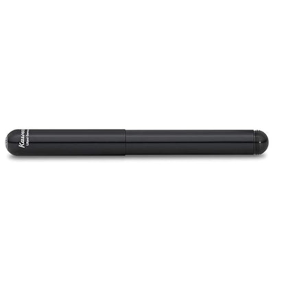 Kaweco LILIPUT Fountain Pen Black I Premium Aluminium Fountain Pen for Ink Cartridges 12.5 cm I Nib: M (Medium)