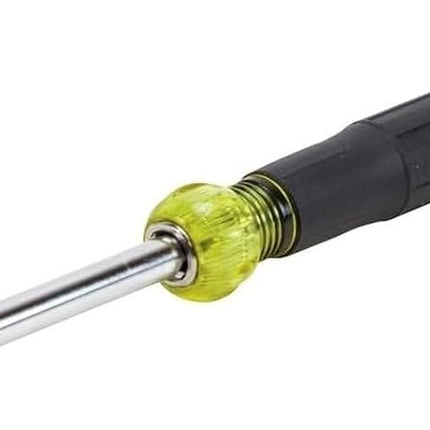 Klein Tools 32581 4-in-1 Electronics Screwdriver Set with 2 Slotted, 2 Phillips Precision Machined Bits, Ideal for Terminal Blocks