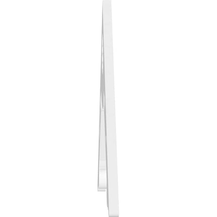 Ekena GPP060X023X100CEN Gable Pediment, Primed, 60" W x 22 1/2" H x 1" P (9/12)