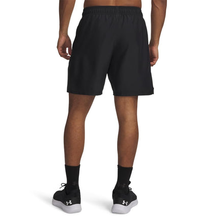 Under Armour Men's Tech Woven Wordmark Shorts Black/Venom Red M M