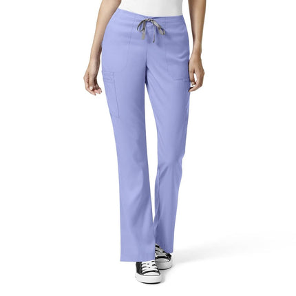 WonderWink Women's Moderate Flare Leg Cargo Pant, 