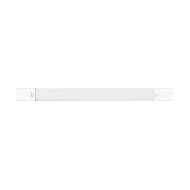 GE LED HD+ Undercabinet Light Fixture, Linkable Integrated Slim Profile Fixture for Kitchens, High Definition Light in 5 Color Temperatures, Plug-in, 18in (1 Pack)