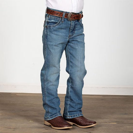 Wrangler Boys' Retro Slim Fit Straight Leg Jean, Roughhouse, 1T-S