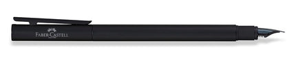 FABER-CASTELL Neo Slim 342301 Fountain Pen Metal Nib Width F Black