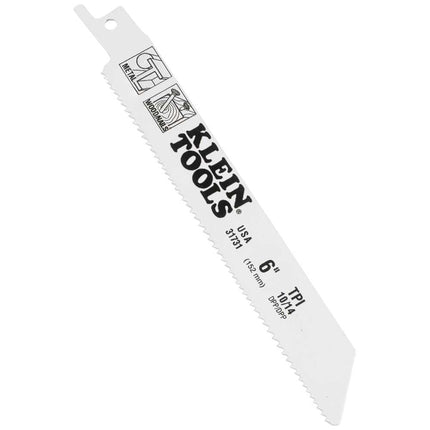6-Inch Reciprocating Saw Blades, 10/14 TPI, 5-Pack Klein Tools 31731