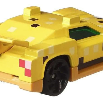 Hot Wheels Minecraft - Vehículo Ocelote - Coches de personajes - Nuevo